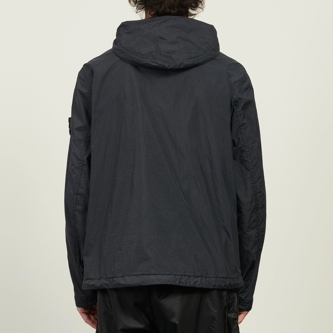 Stone Island Мужская куртка ветровка Crinkle Reps NY Hooded