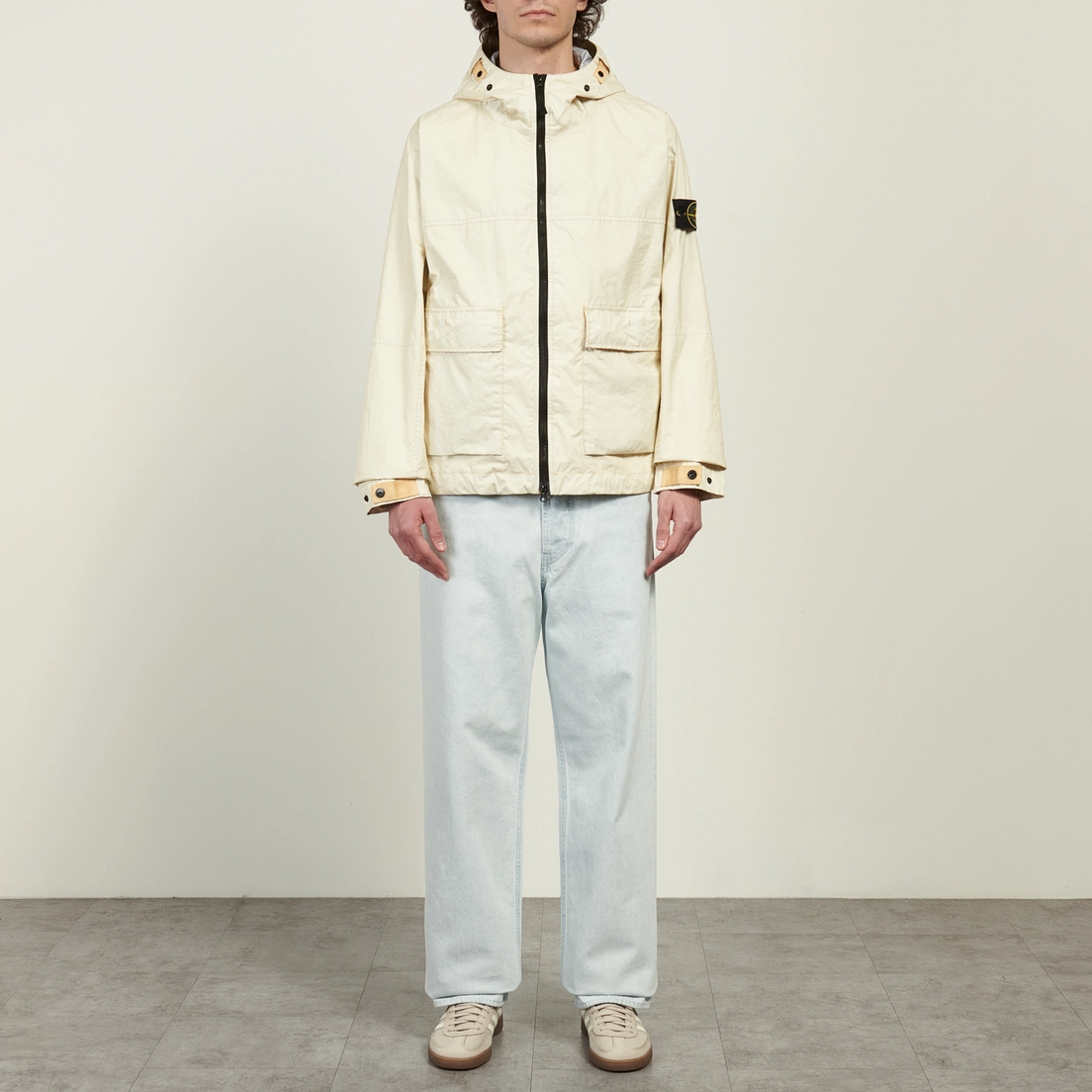Stone Island Мужская куртка ветровка Membrana 3L TC Laminated Hooded