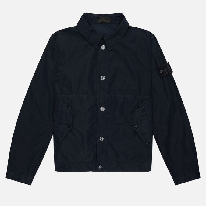 Мужская куртка ветровка Stone Island Ghost Piece David Light-TC Coach