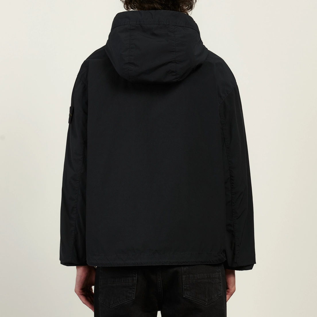 Stone Island Мужская куртка ветровка Light Compact Touch Poly-TC Hooded