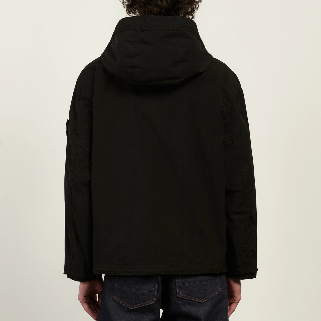 Stone Island Мужская куртка ветровка Light Compact Touch Poly-TC Hooded