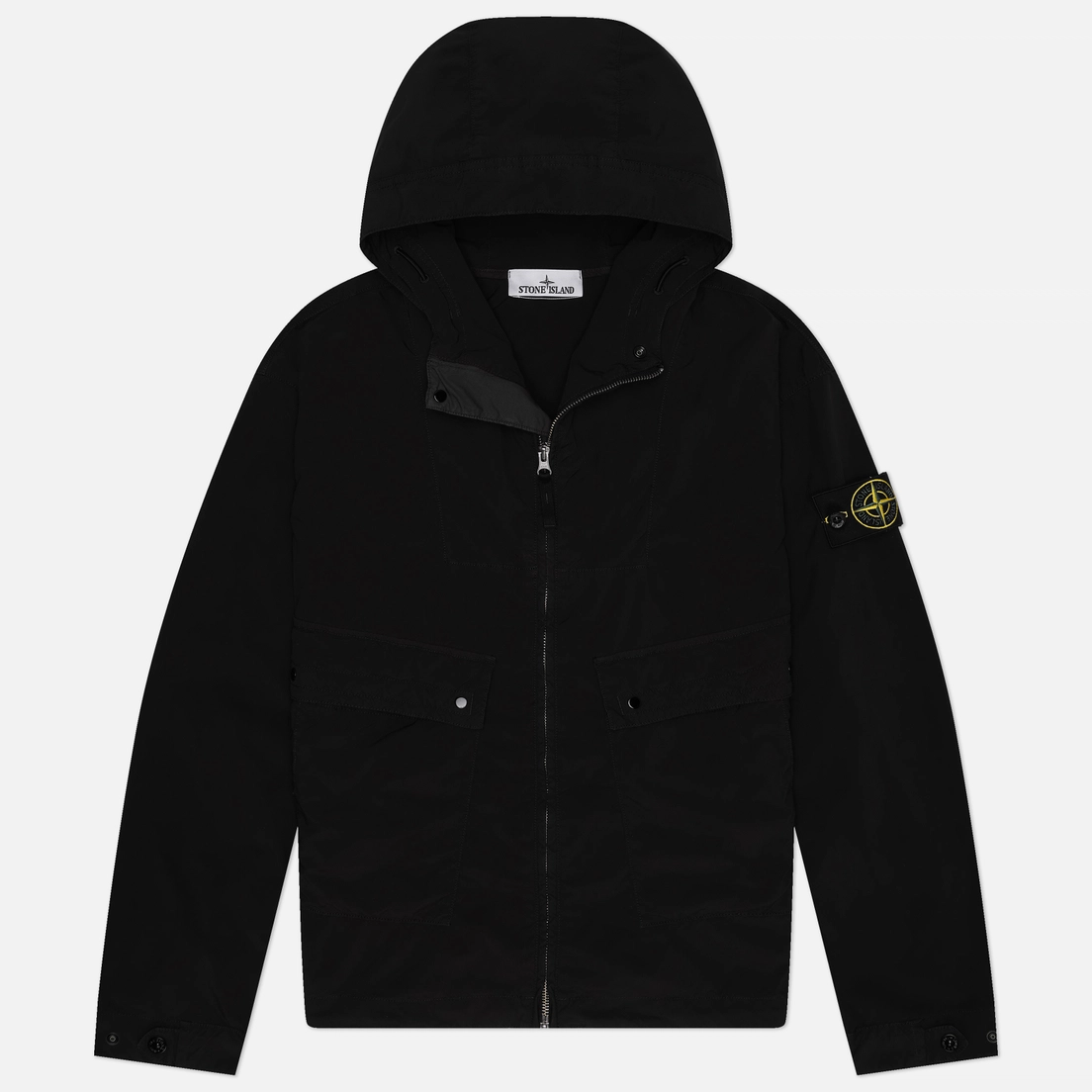 Stone Island Мужская куртка ветровка Light Compact Touch Poly-TC Hooded