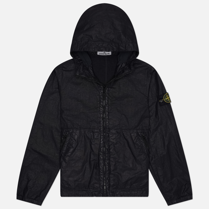 Мужская куртка ветровка Stone Island Organic-Look Nylon Panama-TC
