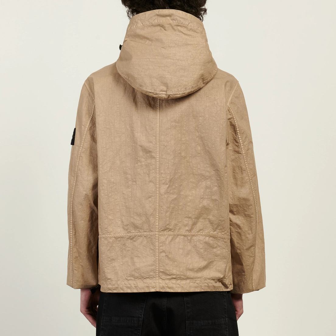 Stone Island Мужская куртка ветровка Organic-Look Nylon Panama-TC