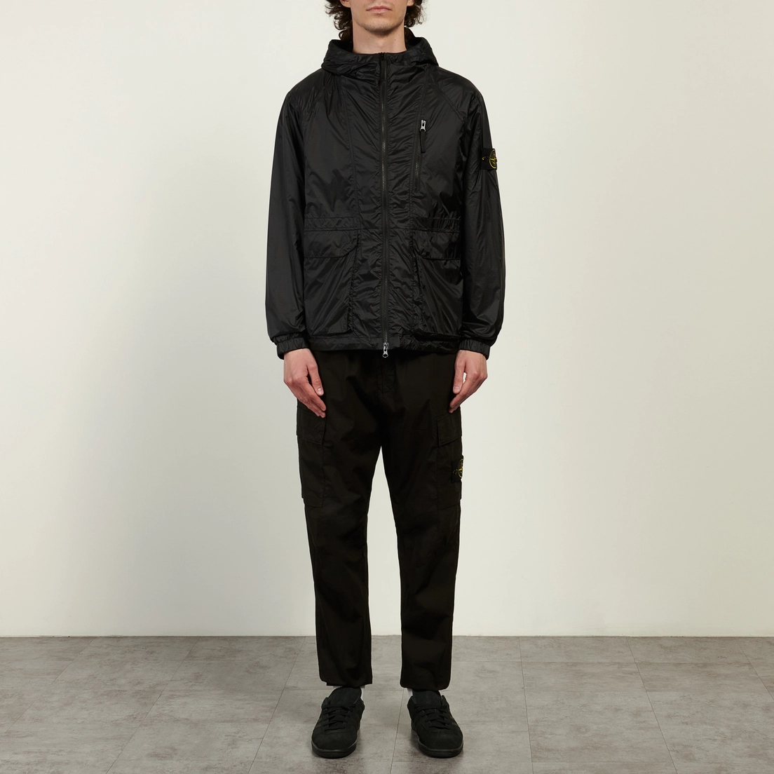 Stone Island Мужская куртка ветровка Light Ripstop Cordura Hooded