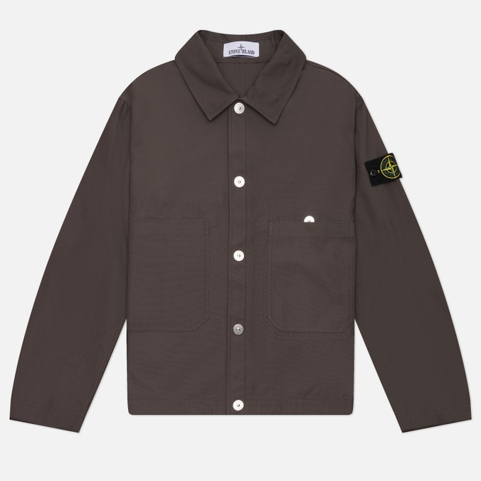 Мужская куртка ветровка Stone Island Cotton Canvas Coach