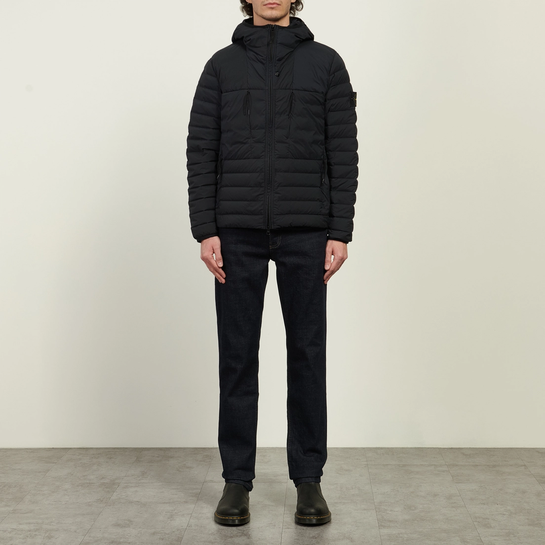 Stone Island Мужской пуховик Seamless Tunnel Nylon Down-TC Hooded