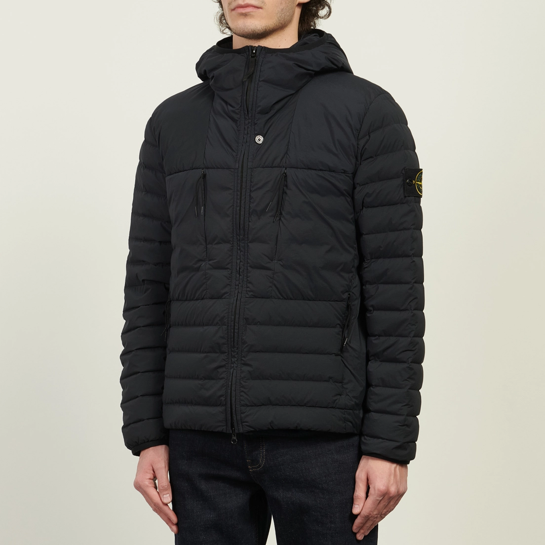 Stone Island Мужской пуховик Seamless Tunnel Nylon Down-TC Hooded