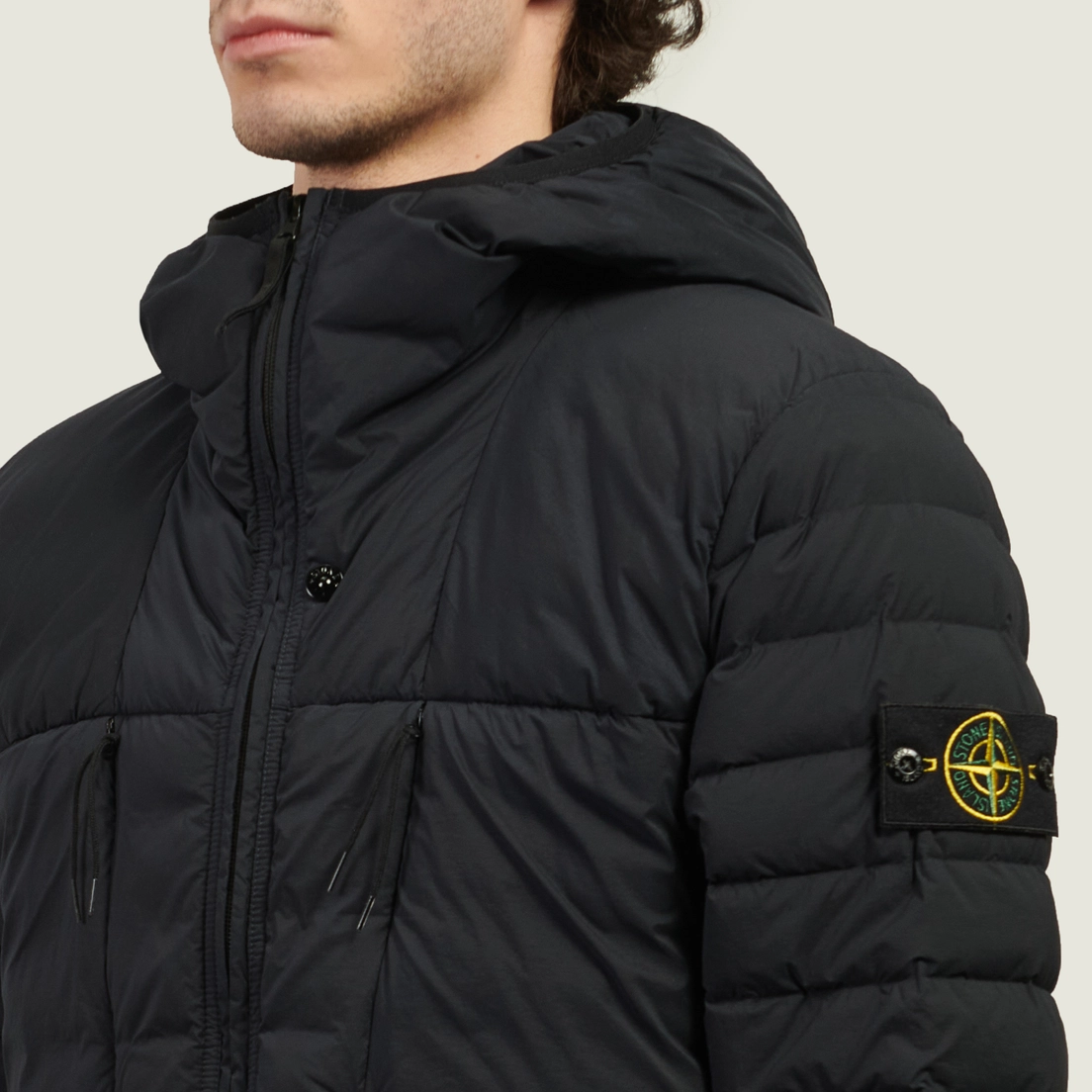 Stone Island Мужской пуховик Seamless Tunnel Nylon Down-TC Hooded