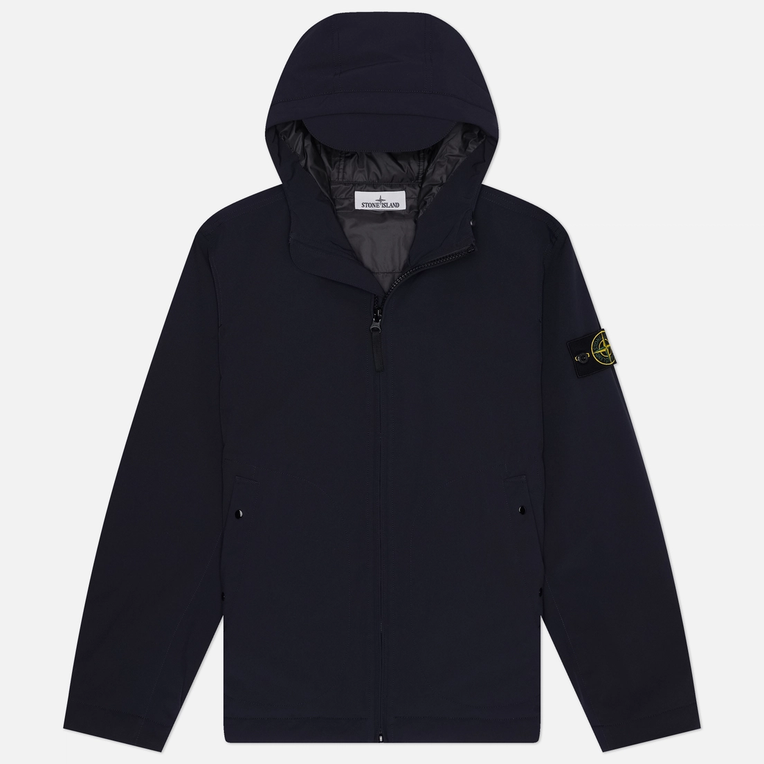 Stone Island Мужская куртка ветровка Soft Shell-R E.Dye Hooded