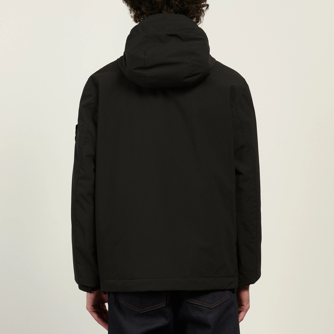 Stone Island Мужская куртка ветровка Soft Shell-R E.Dye Hooded