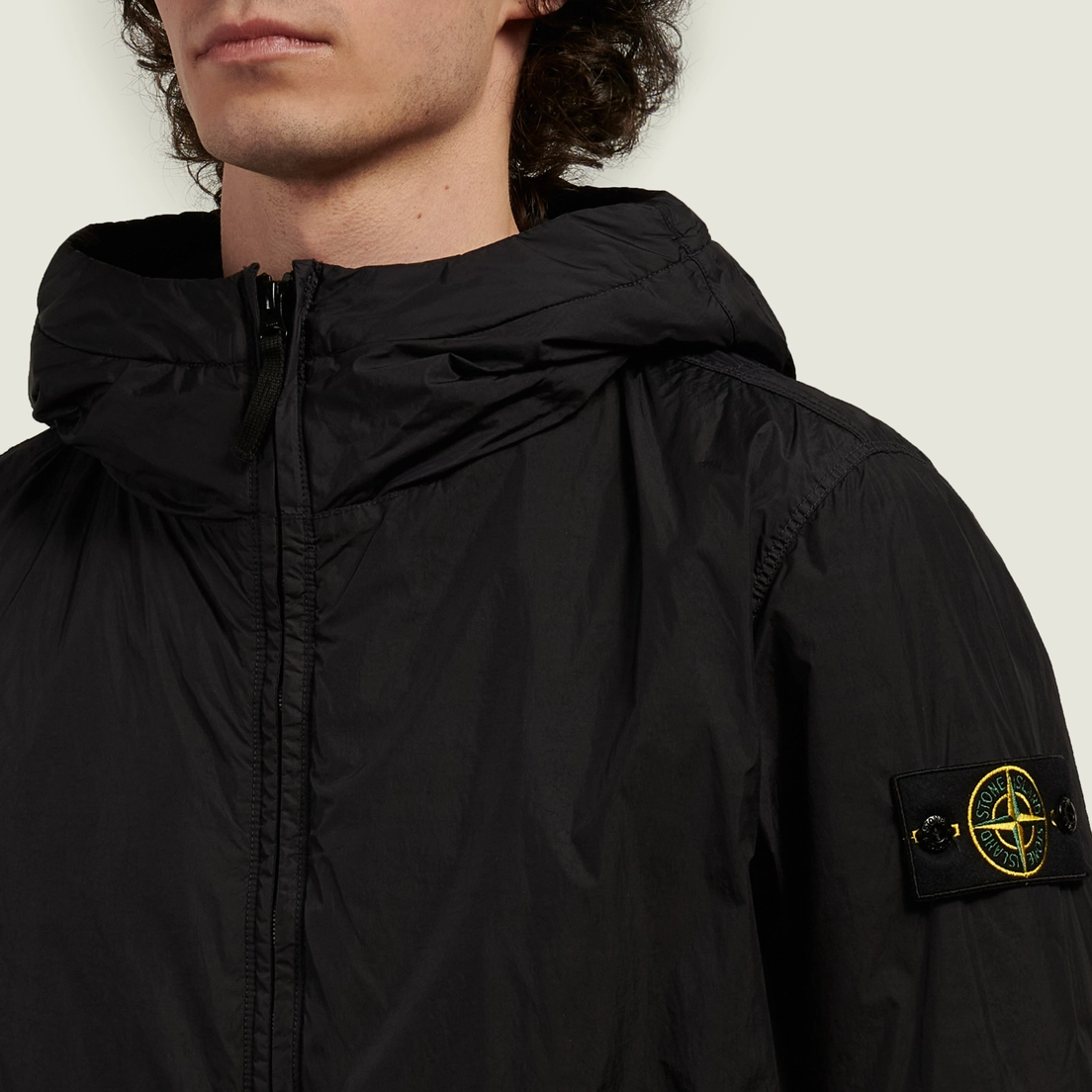 Stone Island Мужская демисезонная куртка Crinkle Reps NY PrimaLoft-TC
