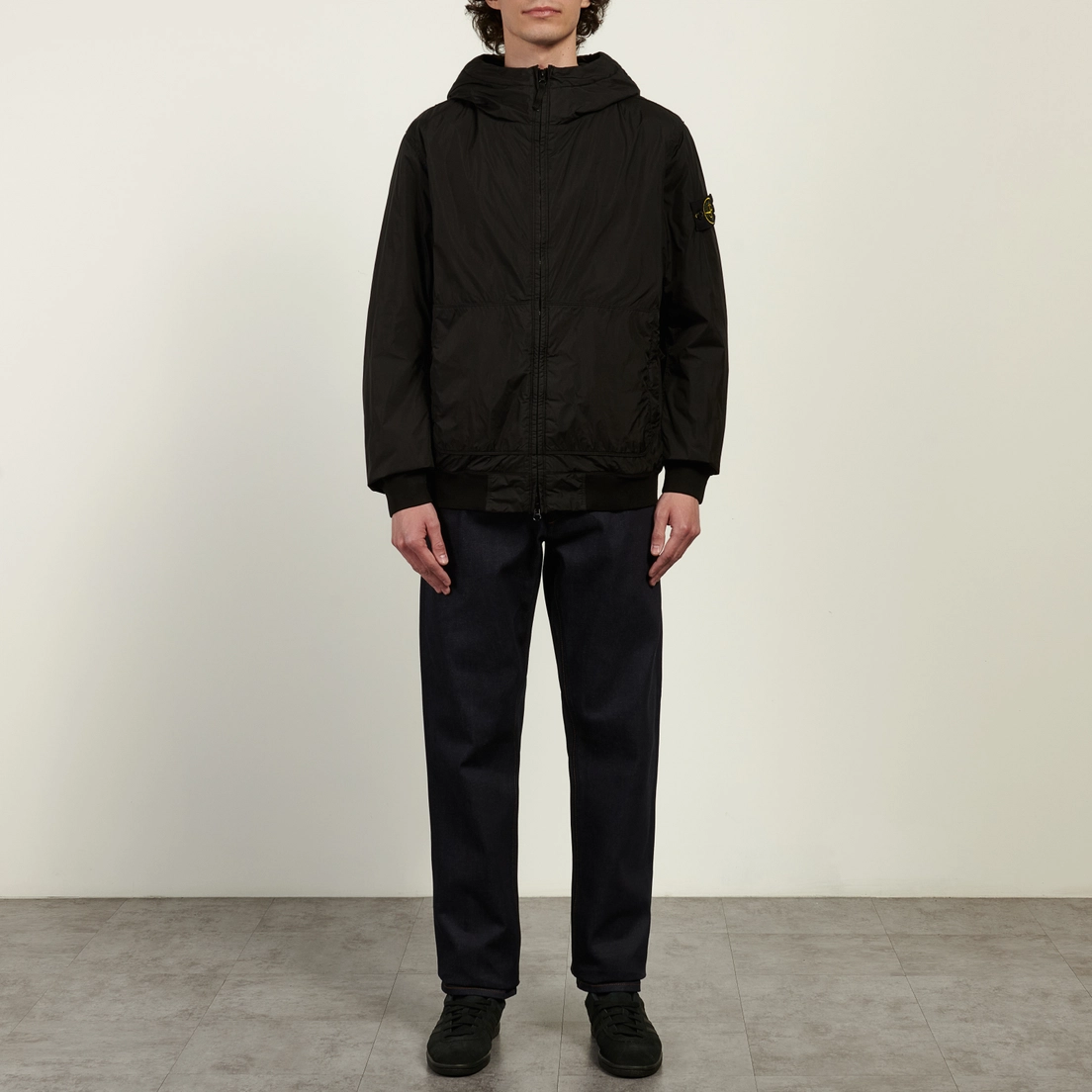 Stone Island Мужская демисезонная куртка Crinkle Reps NY PrimaLoft-TC