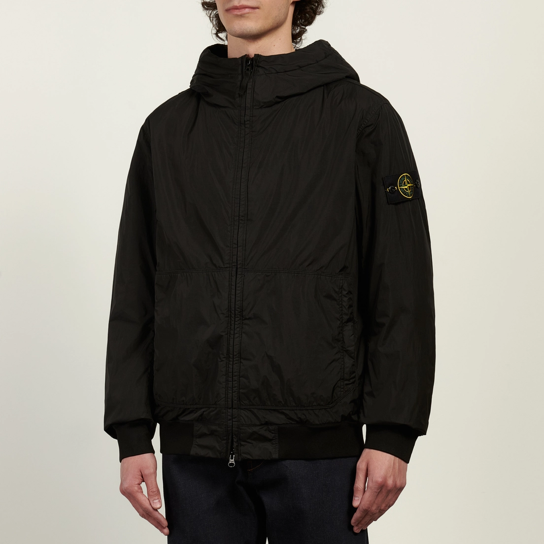 Stone Island Мужская демисезонная куртка Crinkle Reps NY PrimaLoft-TC