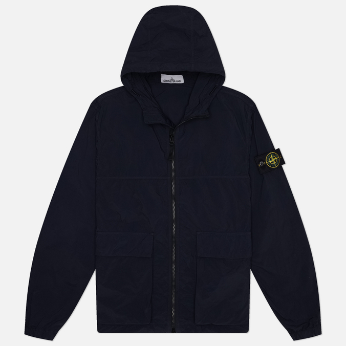 Мужская куртка ветровка Stone Island Nylon Smerigliato-TC Hooded