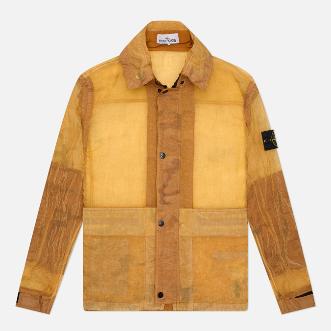 Мужская куртка ветровка Stone Island Faded Camo Monofilament-Ovd Field