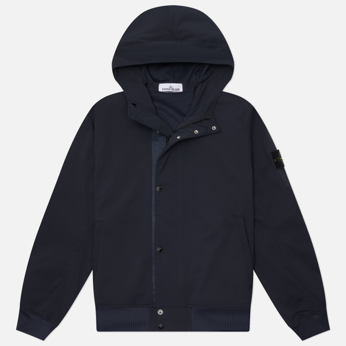 Мужская куртка ветровка Stone Island Light Soft Shell-R E.Dye Waterless Color System
