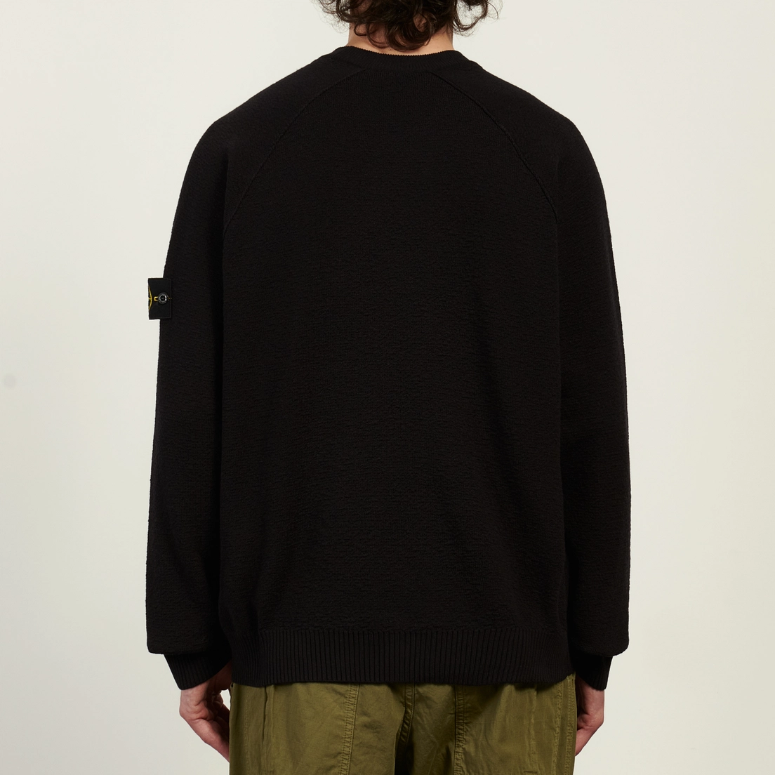 Stone Island Мужской свитер Light Raw Hand Organic Cotton Loose