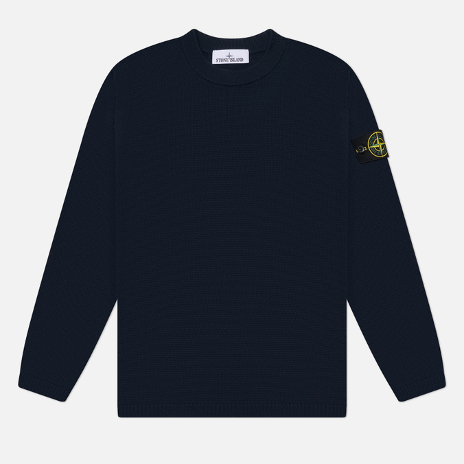 Мужской свитер Stone Island Micro Stitch Soft Organic Cotton