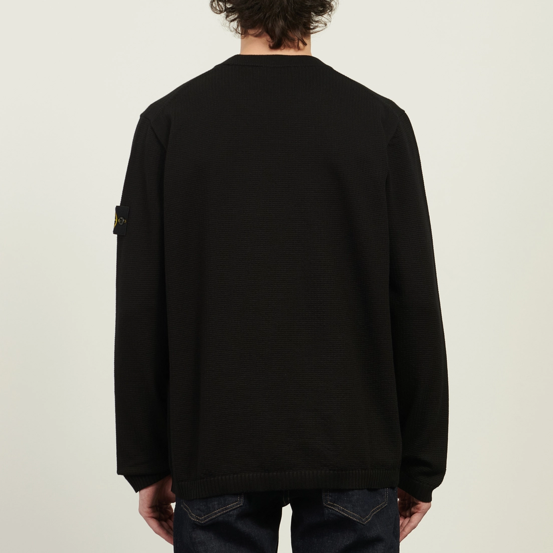 Stone Island Мужской свитер Micro Stitch Soft Organic Cotton