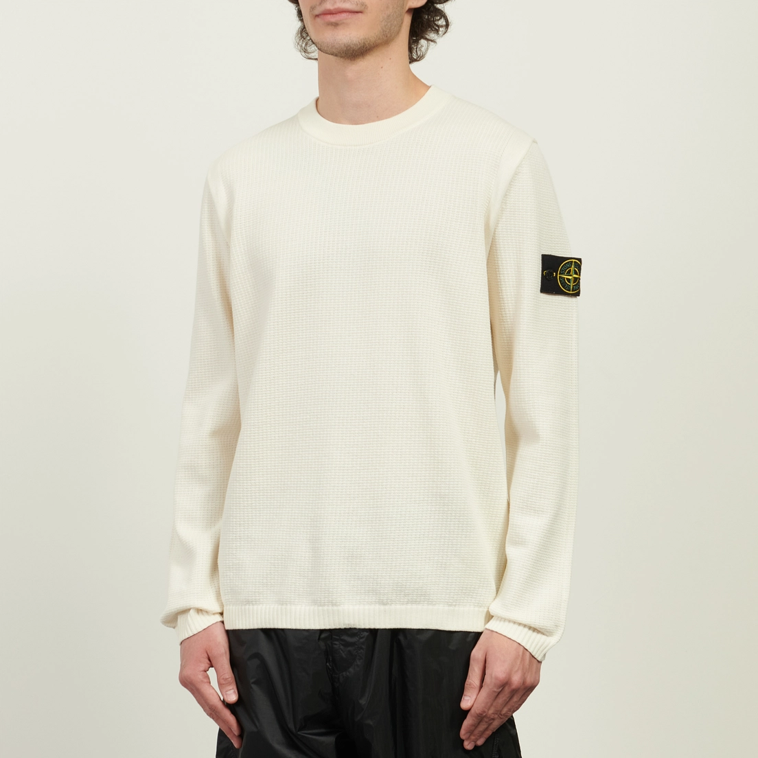 Stone Island Мужской свитер Micro Stitch Soft Organic Cotton