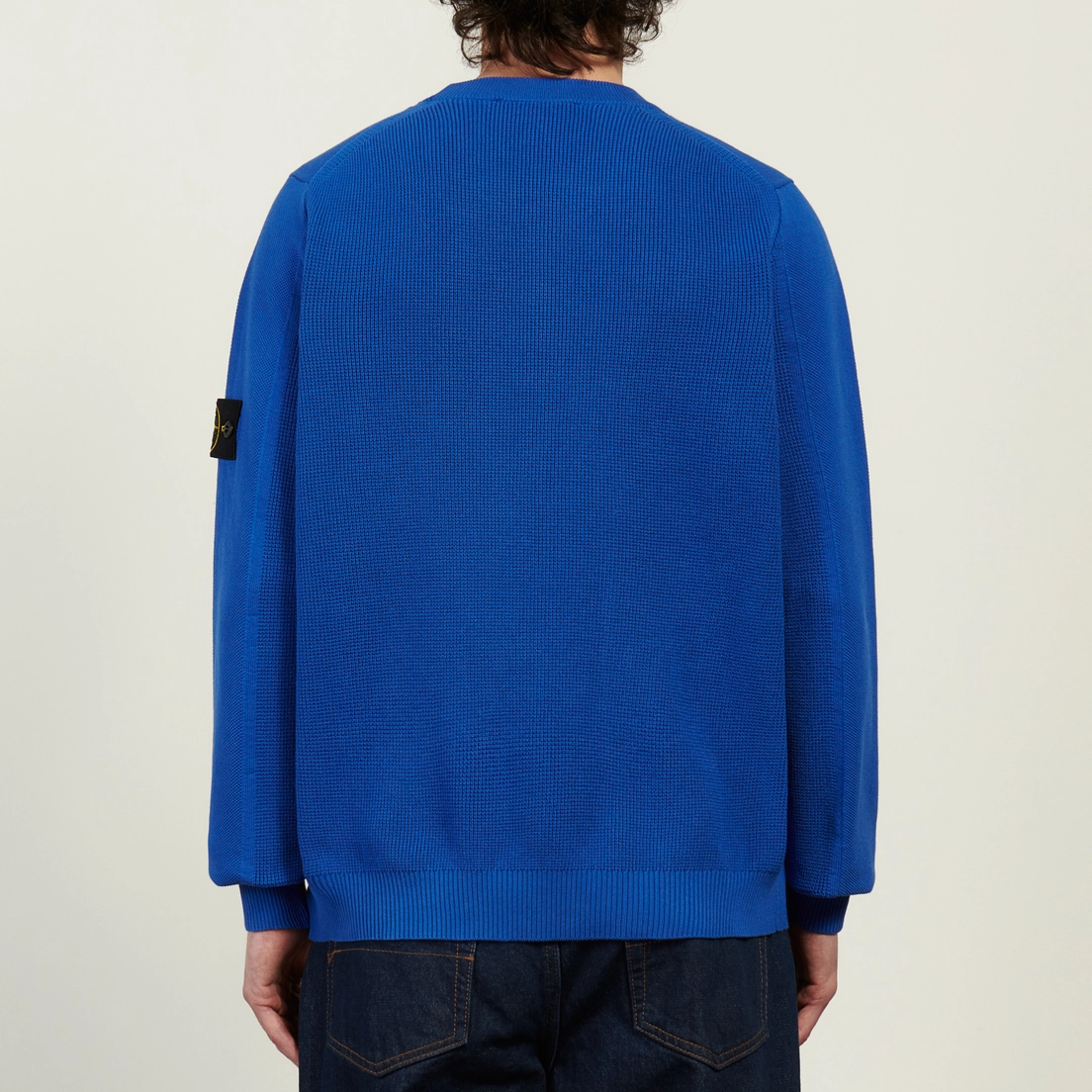 Stone Island Мужской свитер Micro Stitch Soft Organic Cotton Loose