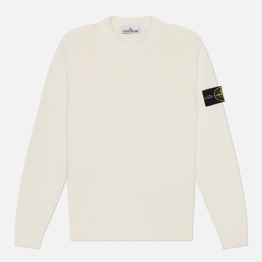 Stone Island Мужской свитер Micro Stitch Soft Organic Cotton Loose