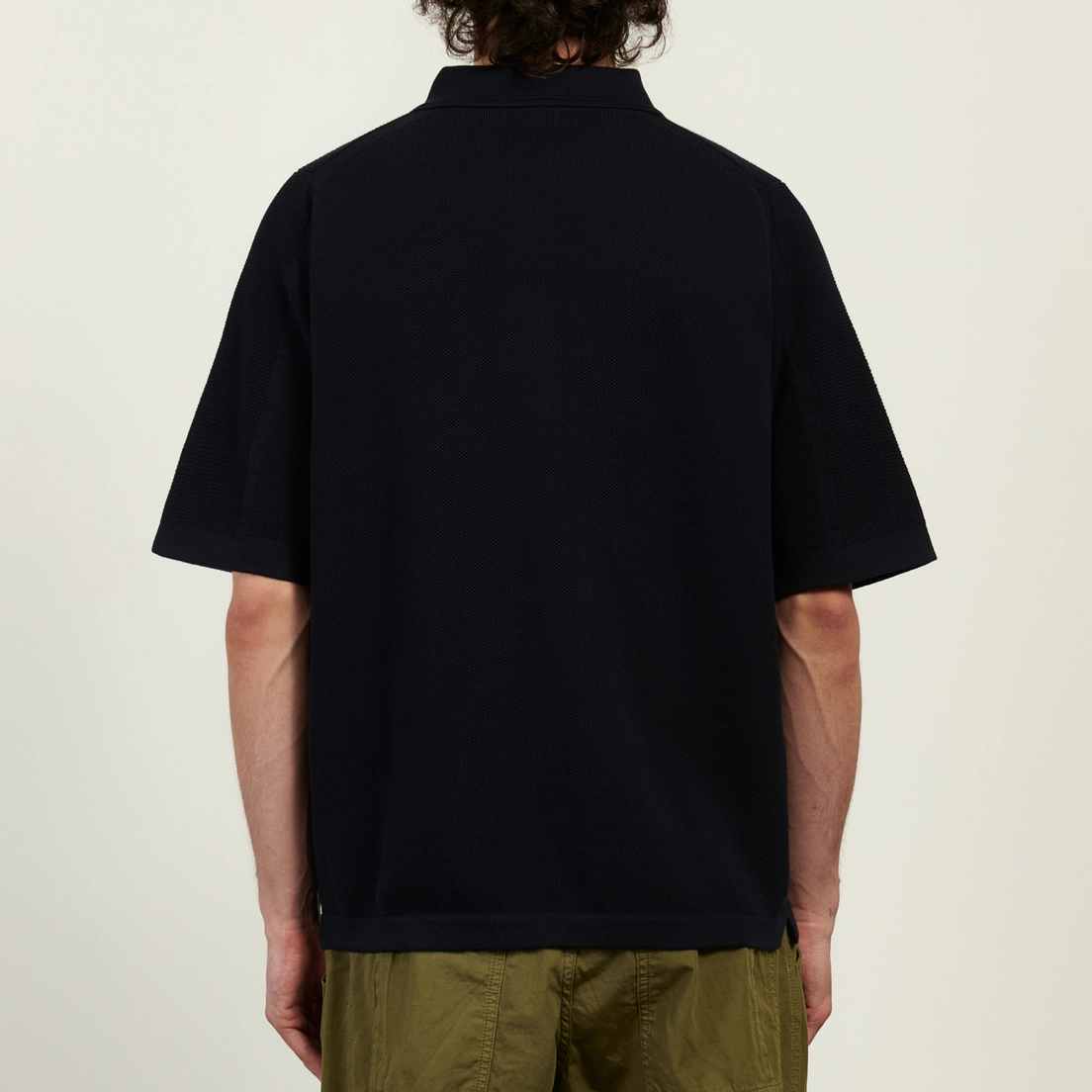 Stone Island Мужское поло Micro Stitch Soft Organic Cotton