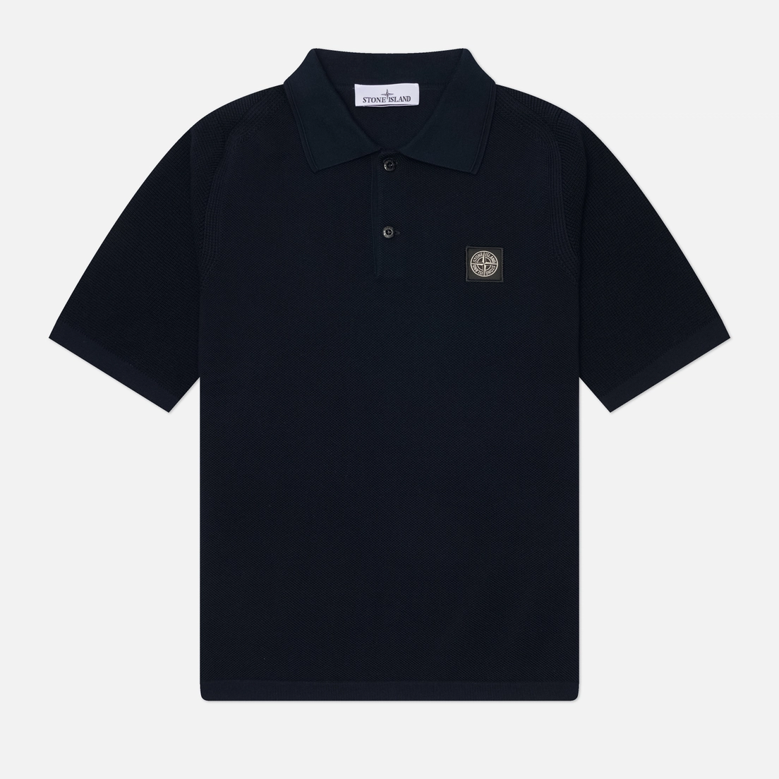 Stone Island Мужское поло Micro Stitch Soft Organic Cotton