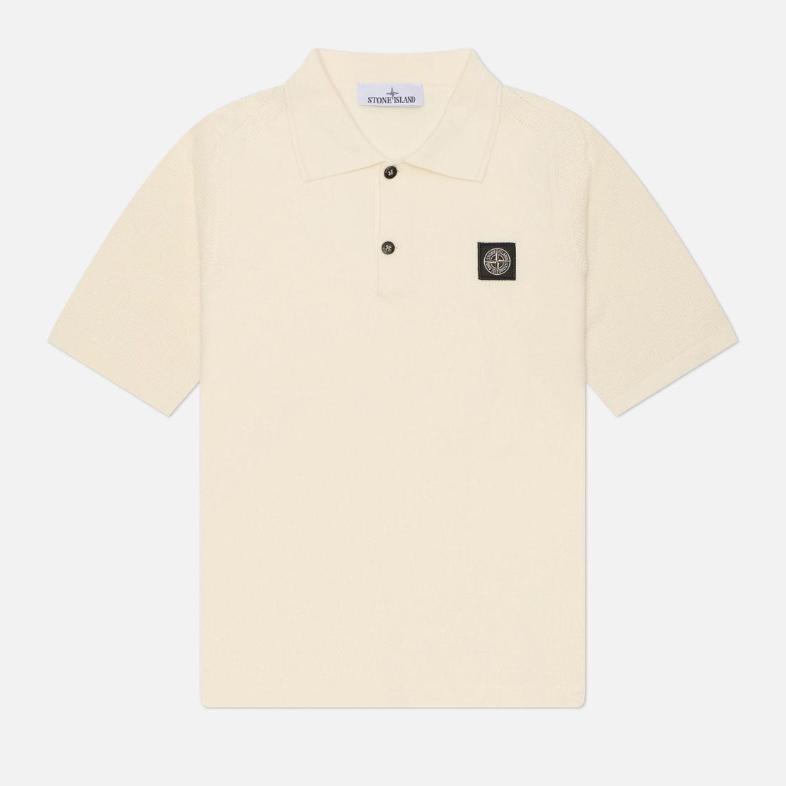 Stone Island Мужское поло Micro Stitch Soft Organic Cotton