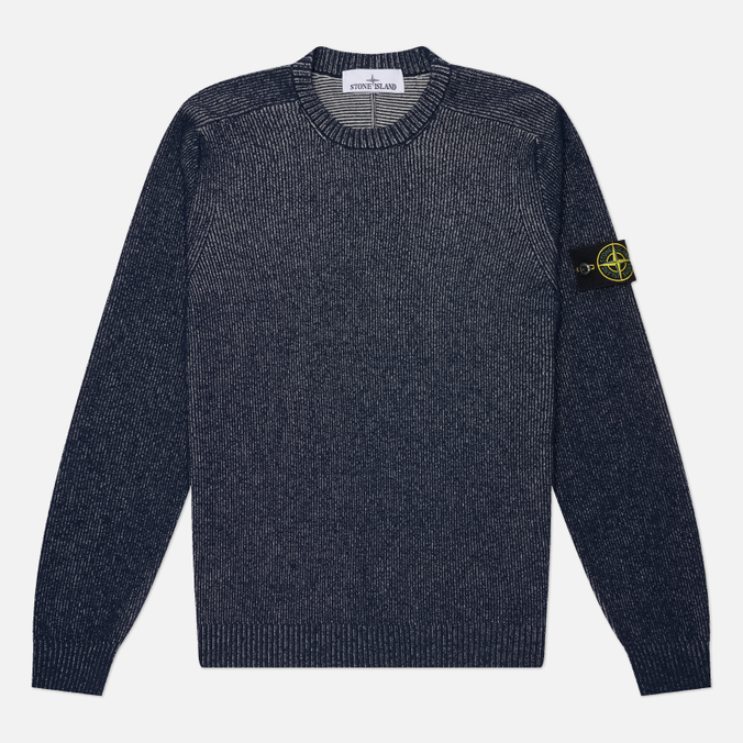 Мужской свитер Stone Island Plated Rib Cotton Boucle