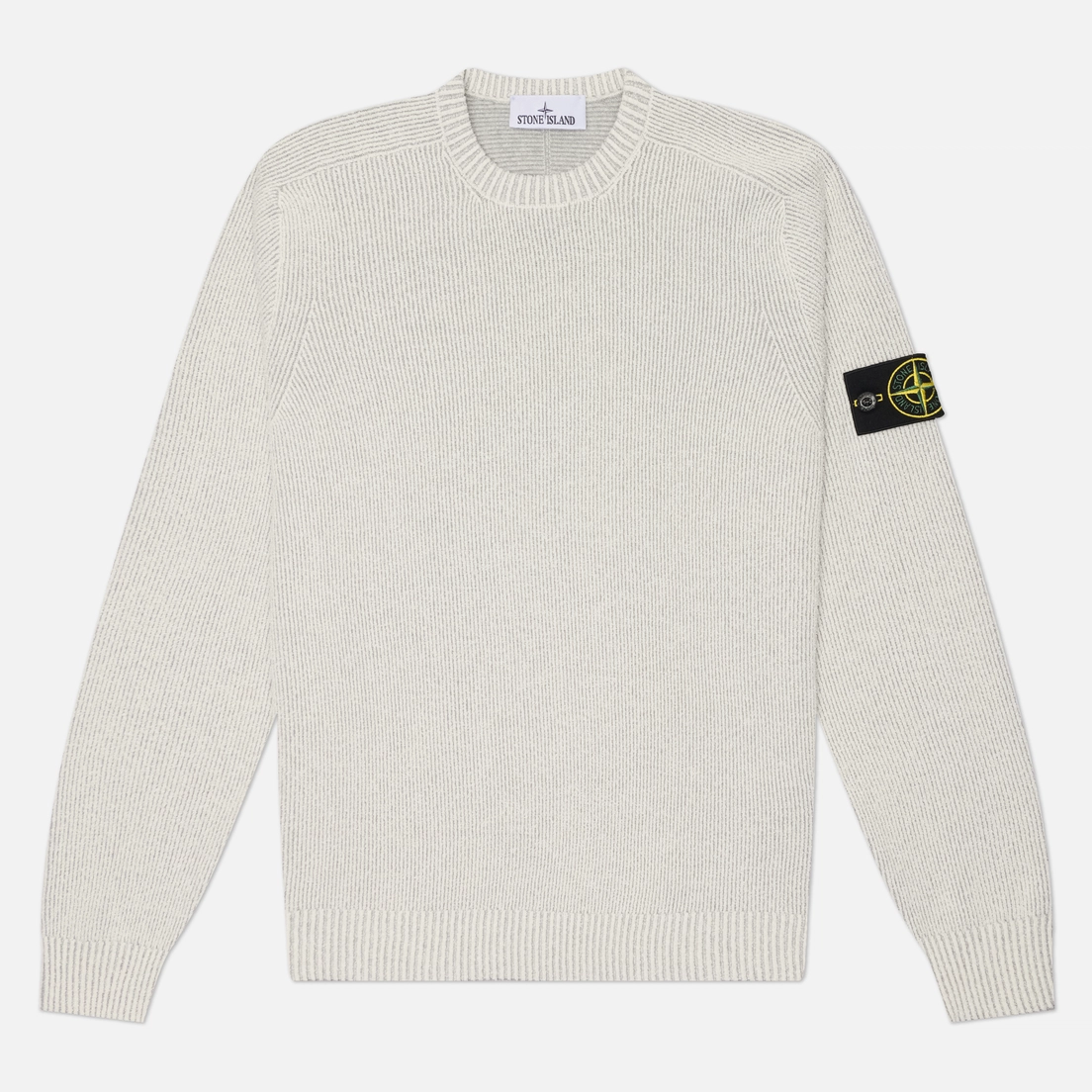 Stone Island Мужской свитер Plated Rib Cotton Boucle