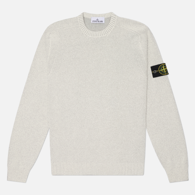 Мужской свитер Stone Island Plated Rib Cotton Boucle