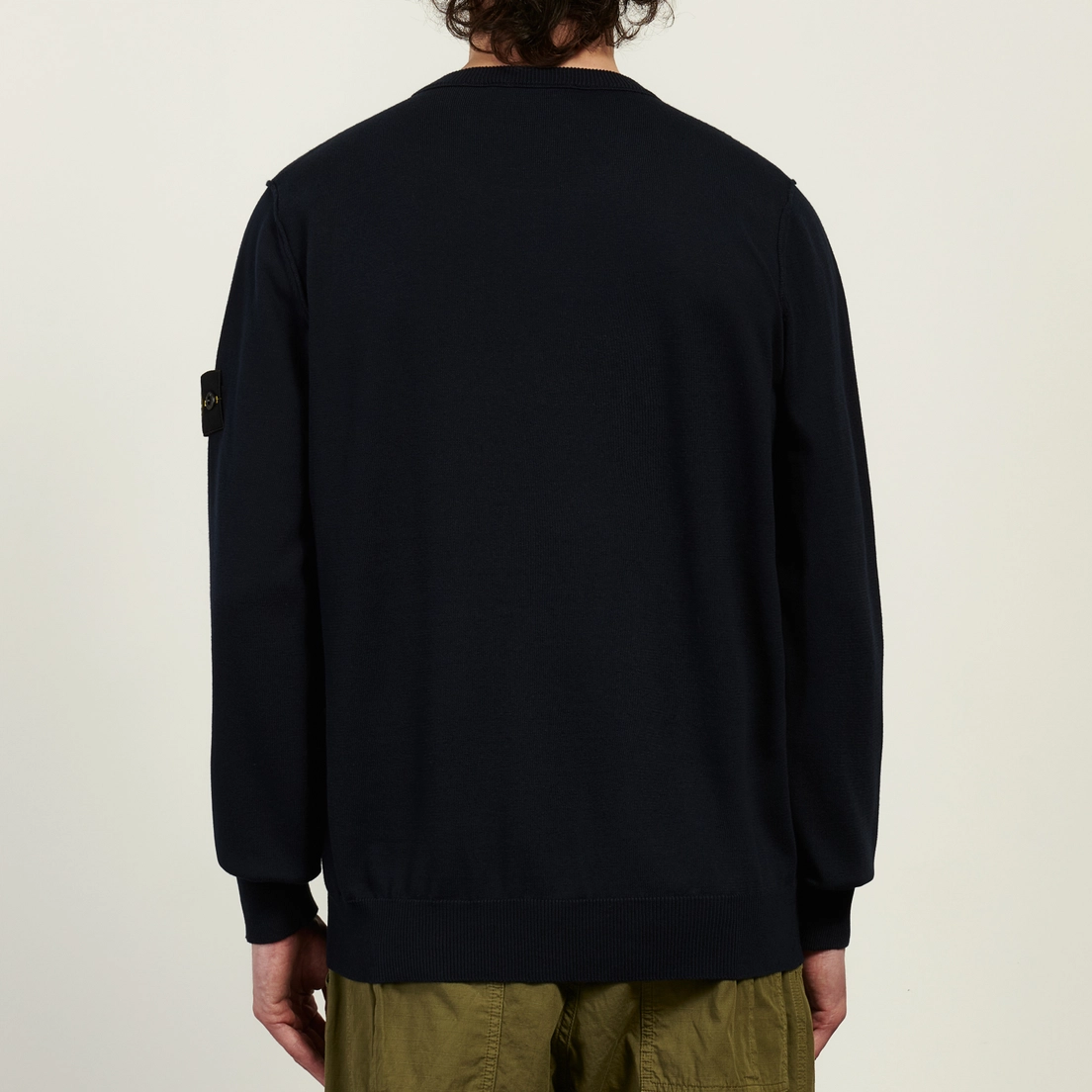 Stone Island Мужской свитер Soft Organic Cotton Crewneck