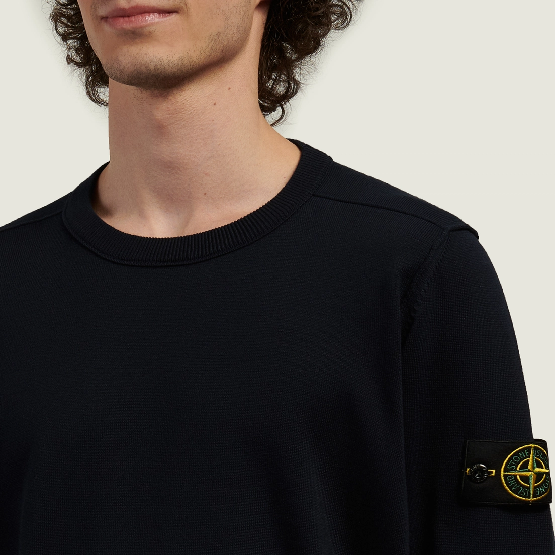 Stone Island Мужской свитер Soft Organic Cotton Crewneck
