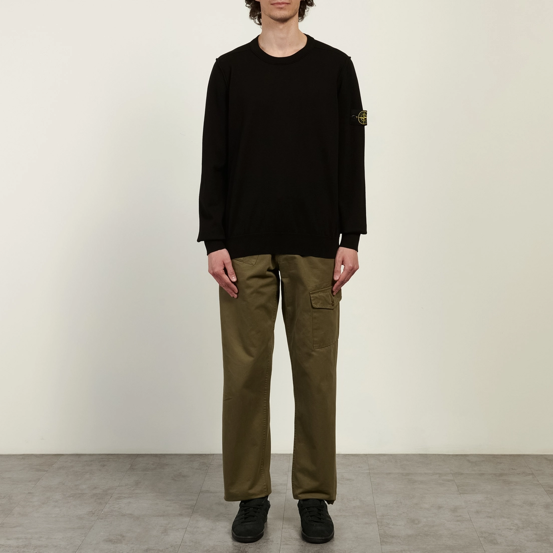 Stone Island Мужской свитер Soft Organic Cotton Crewneck