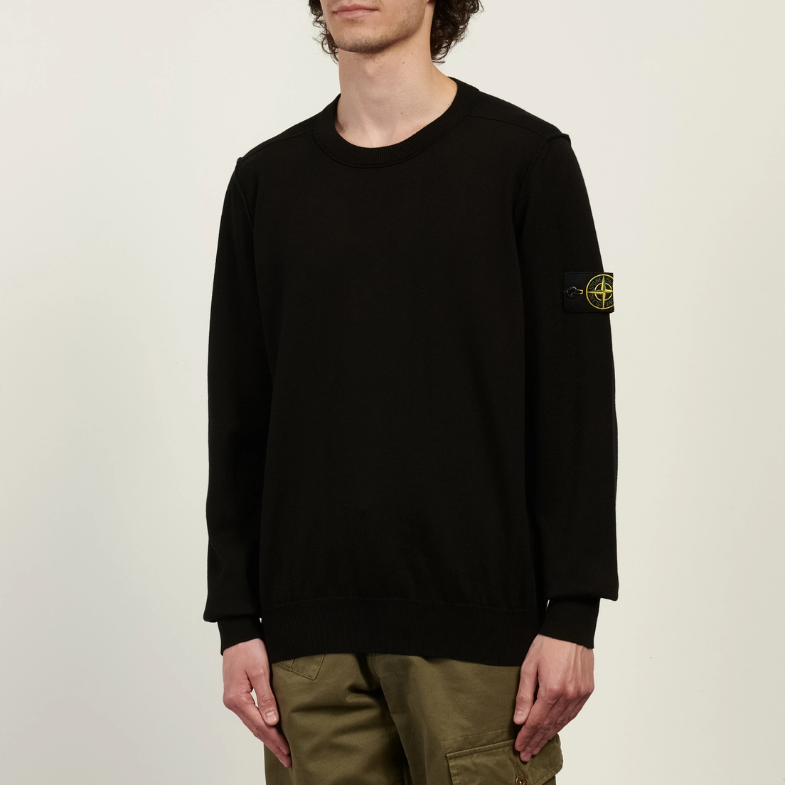 Stone Island Мужской свитер Soft Organic Cotton Crewneck