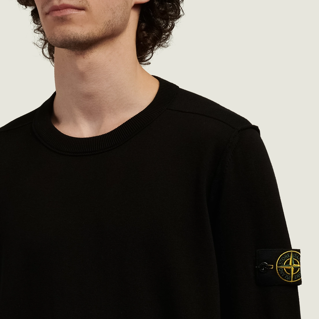 Stone Island Мужской свитер Soft Organic Cotton Crewneck