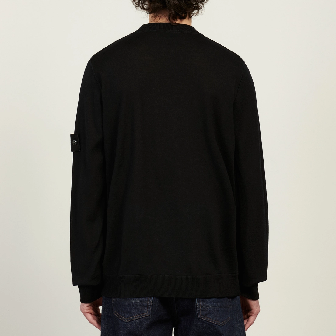 Stone Island Мужской свитер Ghost Piece Pure Light RWS Wool