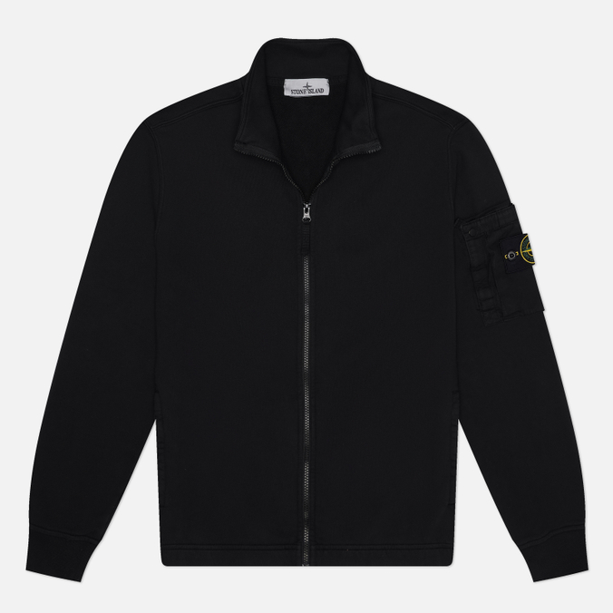 Мужская толстовка Stone Island Cotton Fleece Full Zip