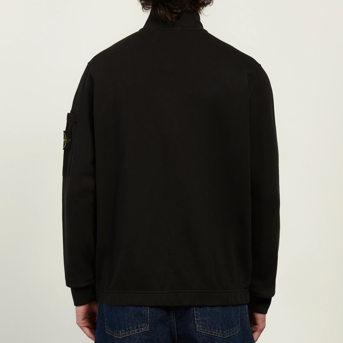 Stone Island Мужская толстовка Cotton Fleece Full Zip