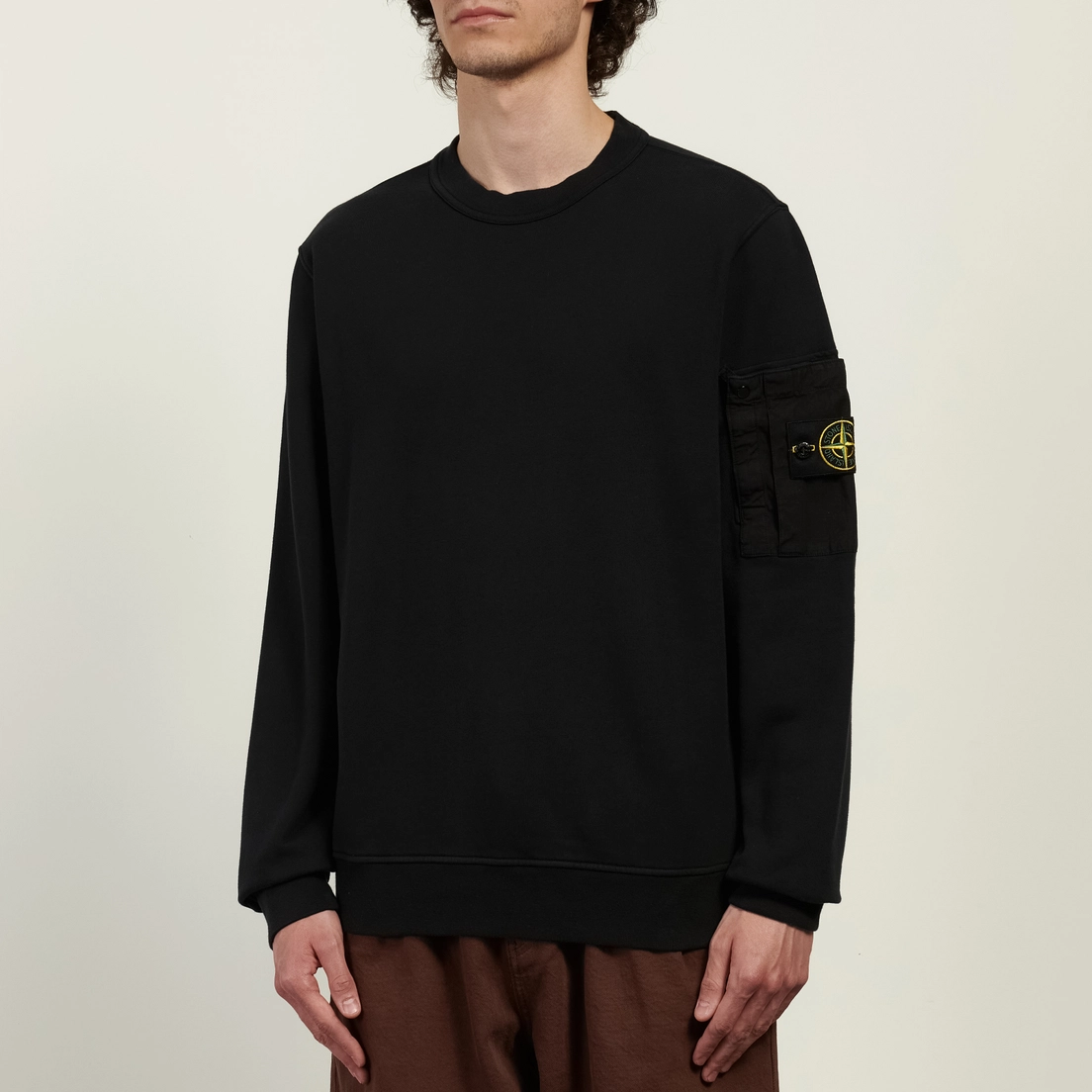 Stone Island Мужская толстовка Cotton Fleece Regular Midweight