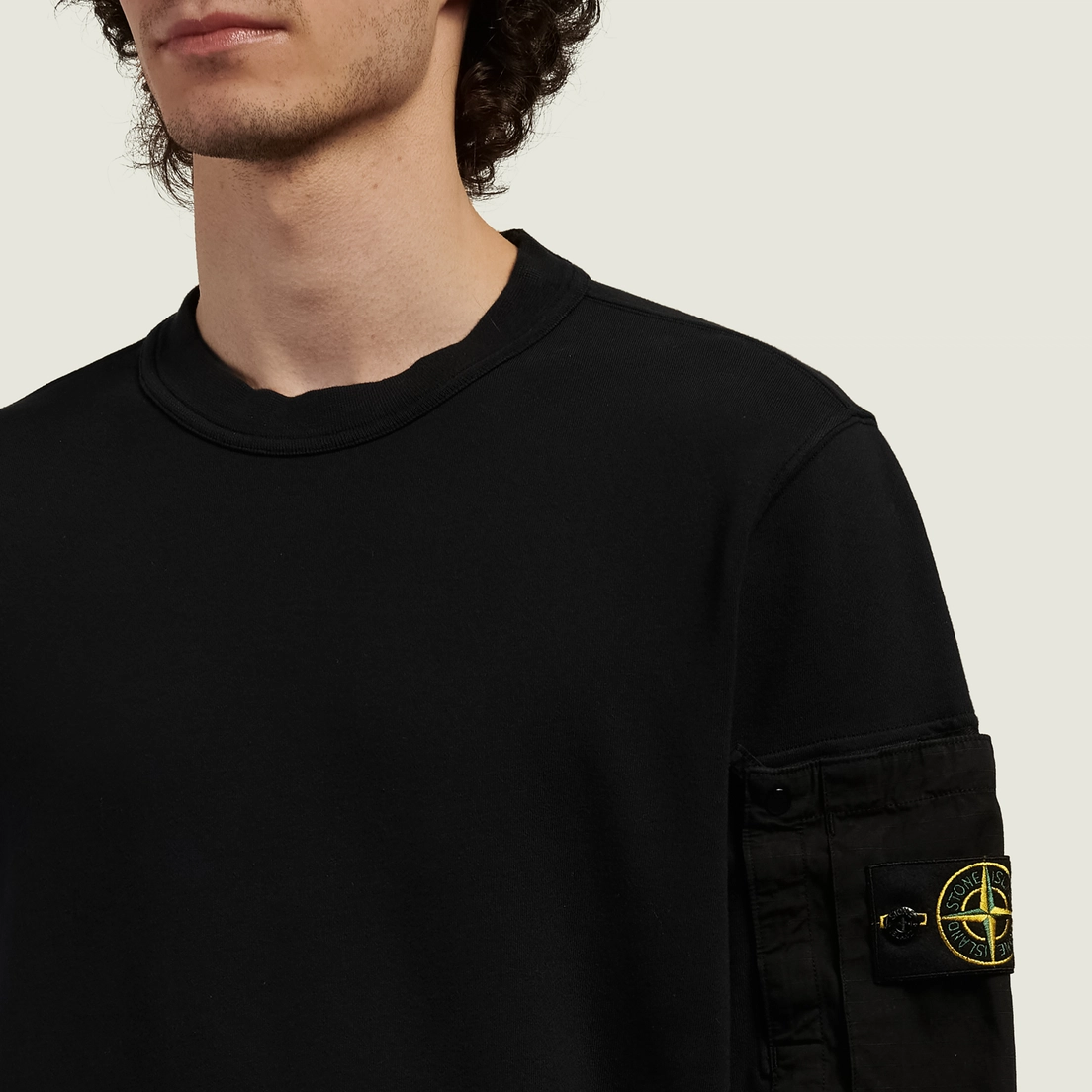 Stone Island Мужская толстовка Cotton Fleece Regular Midweight