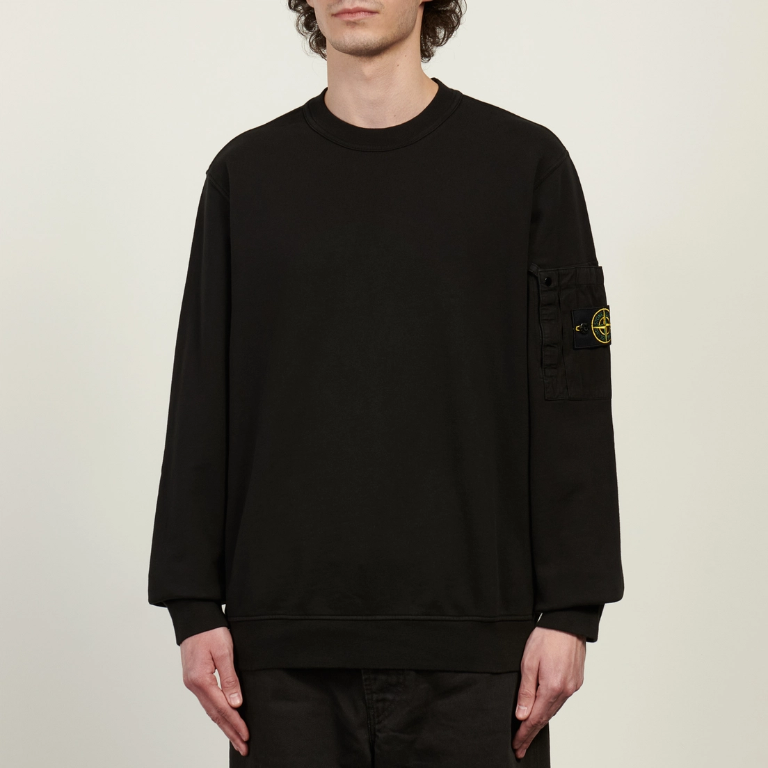 Stone Island Мужская толстовка Cotton Fleece Regular Midweight