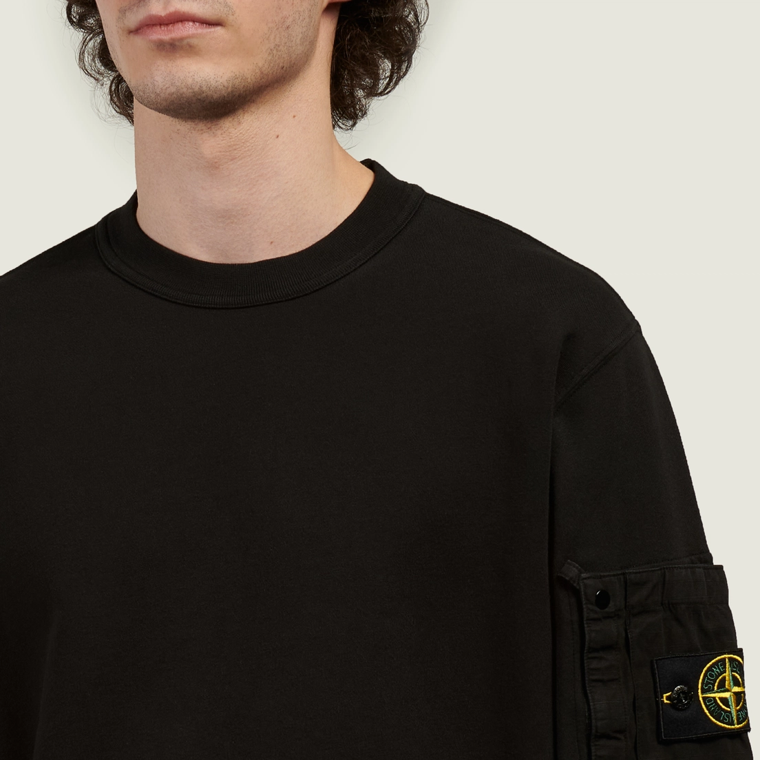 Stone Island Мужская толстовка Cotton Fleece Regular Midweight