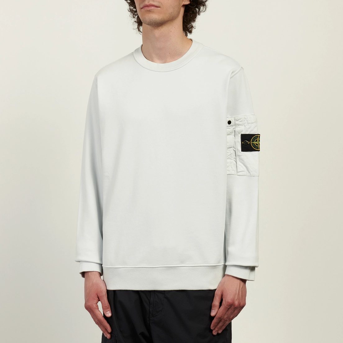 Stone Island Мужская толстовка Cotton Fleece Regular Midweight