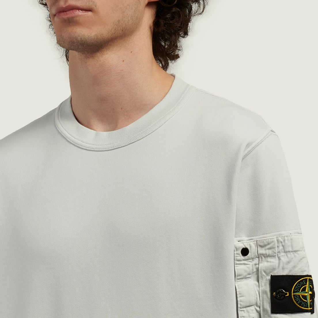 Stone Island Мужская толстовка Cotton Fleece Regular Midweight