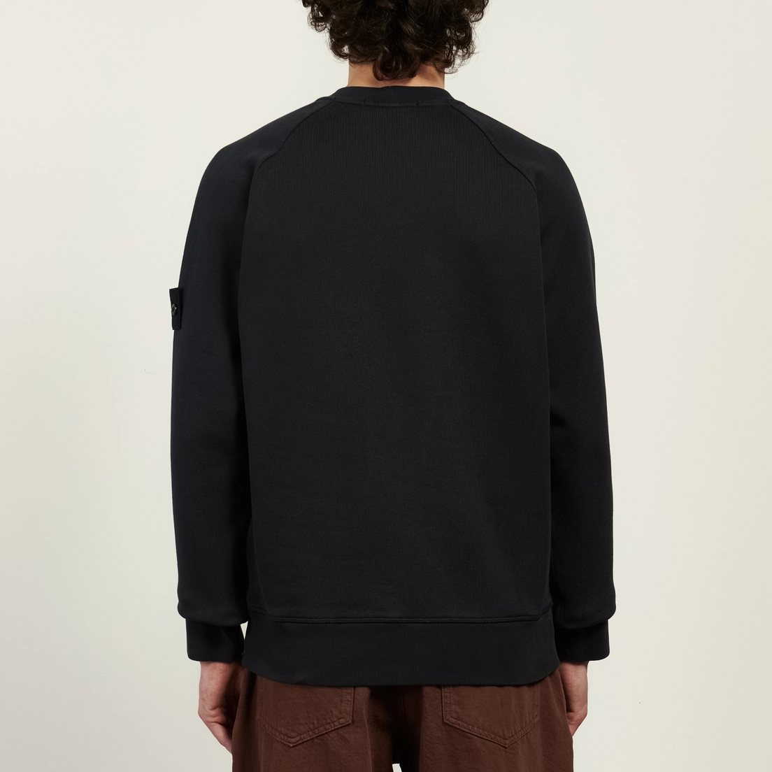 Stone Island Мужская толстовка Ghost Piece Heavy Organic Cotton Fleece