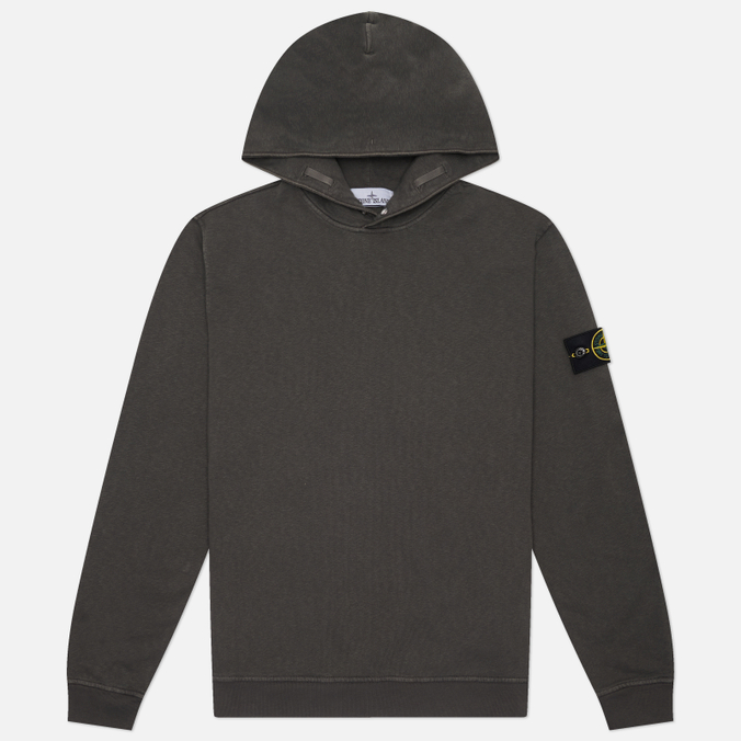 Мужская толстовка Stone Island Malfile Fleece Old Effect Regular Hoodie