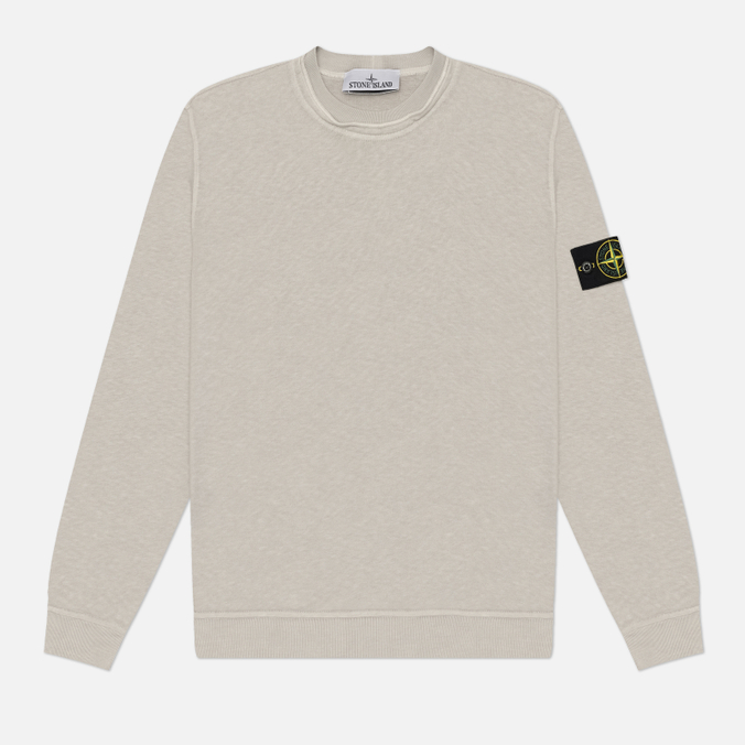 Мужская толстовка Stone Island Malfile Fleece Old Effect Regular Crewneck